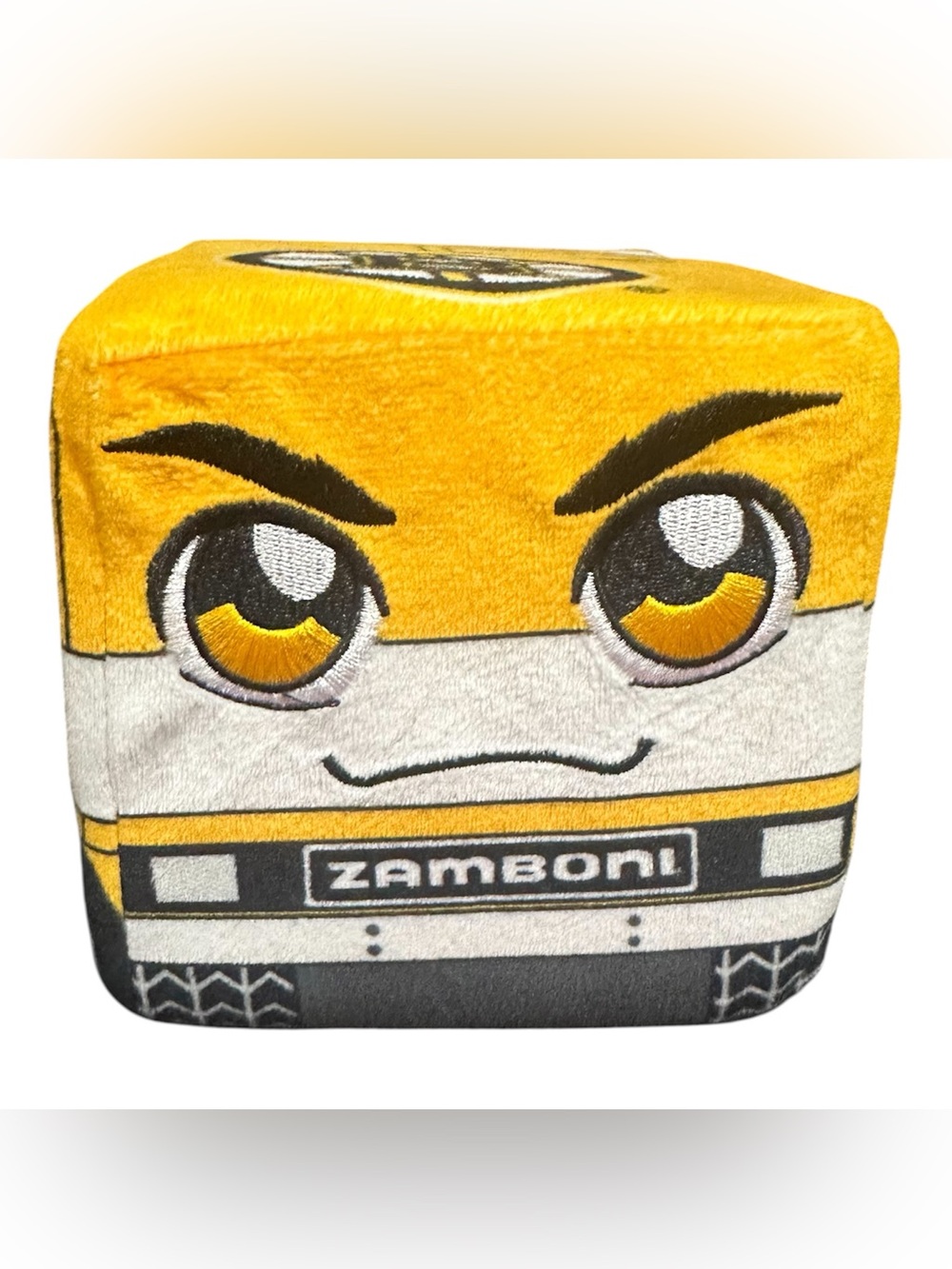 NHL Hockey Boston Bruins Yellow Zamboni Stuffed Plush Toy - Picture 2 of 8